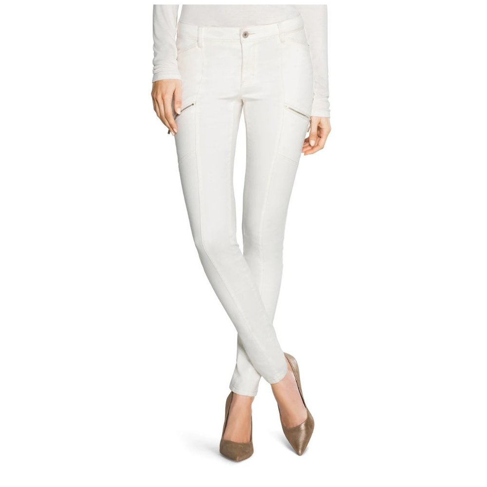 WHBM CARGO SKINNY JEANS